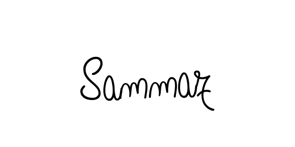 Make a beautiful signature design for name Sammaz. Use this online signature maker to create a handwritten signature for free. Sammaz signature style 5 images and pictures png