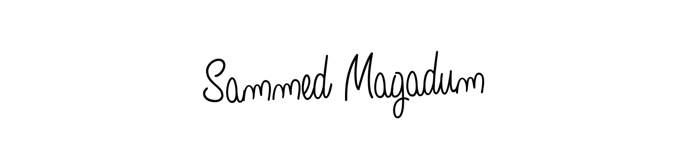 Check out images of Autograph of Sammed Magadum name. Actor Sammed Magadum Signature Style. Angelique-Rose-font-FFP is a professional sign style online. Sammed Magadum signature style 5 images and pictures png