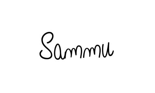 Sammu stylish signature style. Best Handwritten Sign (Angelique-Rose-font-FFP) for my name. Handwritten Signature Collection Ideas for my name Sammu. Sammu signature style 5 images and pictures png