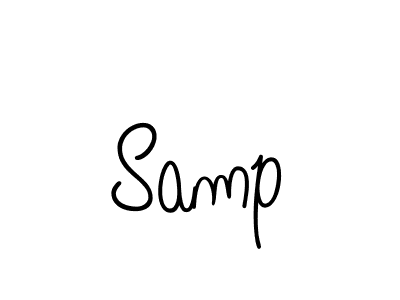 Use a signature maker to create a handwritten signature online. With this signature software, you can design (Angelique-Rose-font-FFP) your own signature for name Samp. Samp signature style 5 images and pictures png