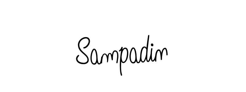 Make a beautiful signature design for name Sampadin. Use this online signature maker to create a handwritten signature for free. Sampadin signature style 5 images and pictures png