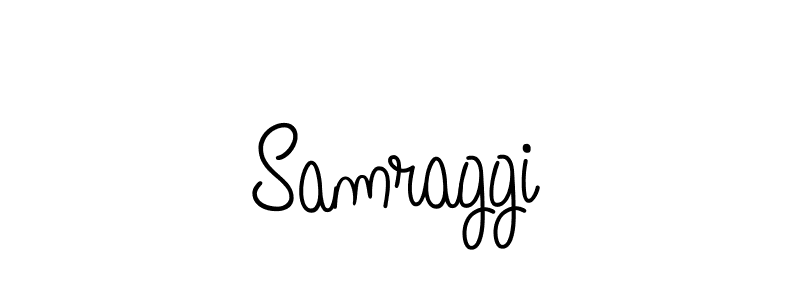 Create a beautiful signature design for name Samraggi. With this signature (Angelique-Rose-font-FFP) fonts, you can make a handwritten signature for free. Samraggi signature style 5 images and pictures png