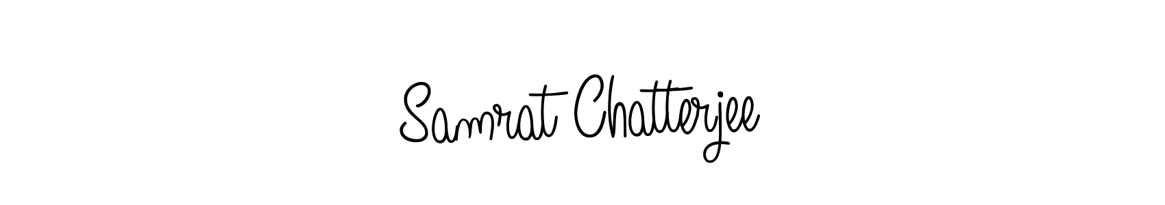 Design your own signature with our free online signature maker. With this signature software, you can create a handwritten (Angelique-Rose-font-FFP) signature for name Samrat Chatterjee. Samrat Chatterjee signature style 5 images and pictures png