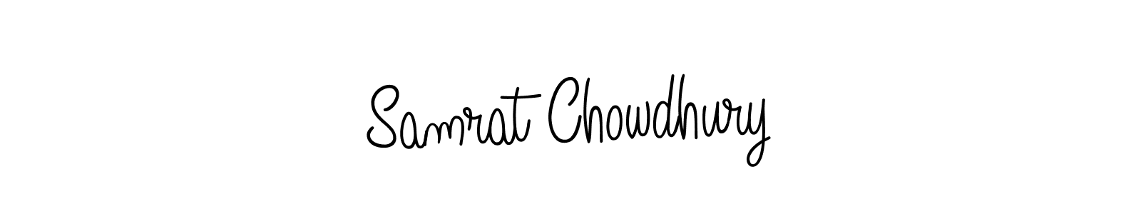 Samrat Chowdhury stylish signature style. Best Handwritten Sign (Angelique-Rose-font-FFP) for my name. Handwritten Signature Collection Ideas for my name Samrat Chowdhury. Samrat Chowdhury signature style 5 images and pictures png