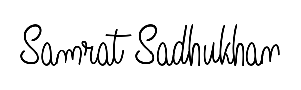 It looks like you need a new signature style for name Samrat Sadhukhan. Design unique handwritten (Angelique-Rose-font-FFP) signature with our free signature maker in just a few clicks. Samrat Sadhukhan signature style 5 images and pictures png