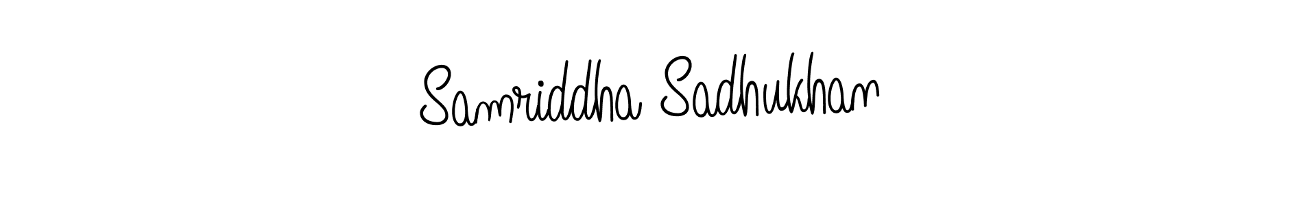 Make a short Samriddha Sadhukhan signature style. Manage your documents anywhere anytime using Angelique-Rose-font-FFP. Create and add eSignatures, submit forms, share and send files easily. Samriddha Sadhukhan signature style 5 images and pictures png