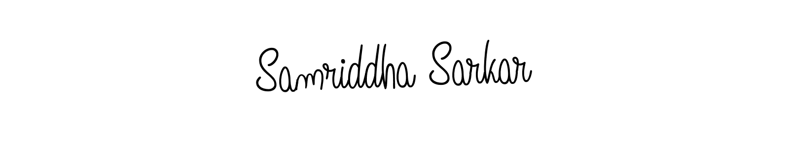 Make a beautiful signature design for name Samriddha Sarkar. Use this online signature maker to create a handwritten signature for free. Samriddha Sarkar signature style 5 images and pictures png