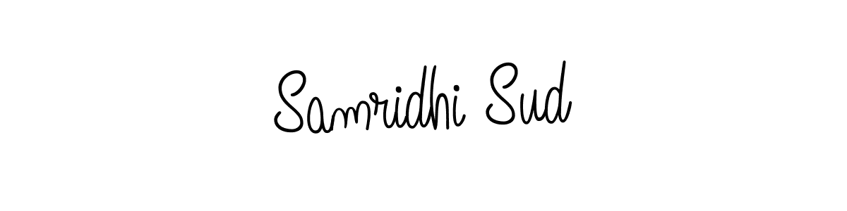 Make a beautiful signature design for name Samridhi Sud. Use this online signature maker to create a handwritten signature for free. Samridhi Sud signature style 5 images and pictures png
