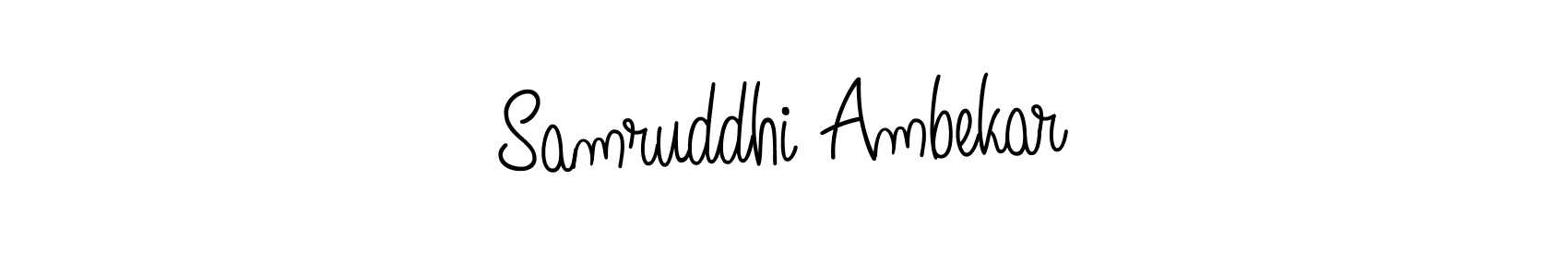 It looks lik you need a new signature style for name Samruddhi Ambekar. Design unique handwritten (Angelique-Rose-font-FFP) signature with our free signature maker in just a few clicks. Samruddhi Ambekar signature style 5 images and pictures png