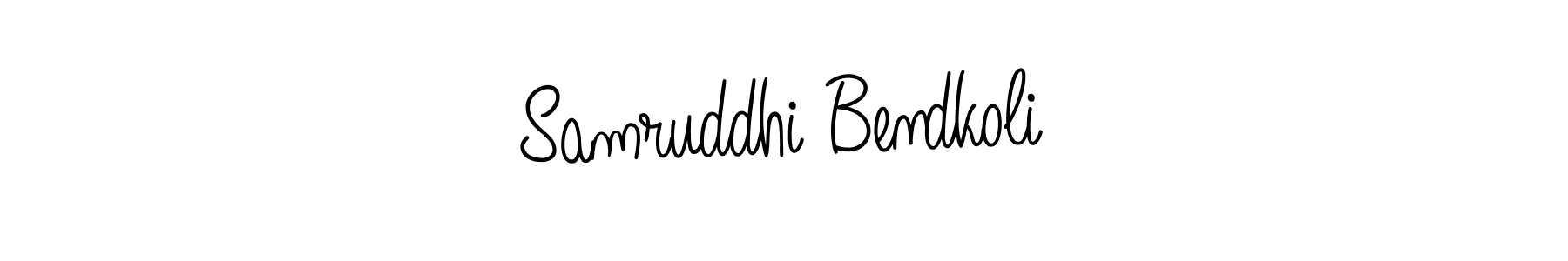 Check out images of Autograph of Samruddhi Bendkoli name. Actor Samruddhi Bendkoli Signature Style. Angelique-Rose-font-FFP is a professional sign style online. Samruddhi Bendkoli signature style 5 images and pictures png