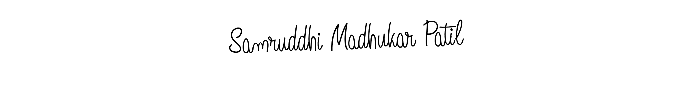 How to Draw Samruddhi Madhukar Patil signature style? Angelique-Rose-font-FFP is a latest design signature styles for name Samruddhi Madhukar Patil. Samruddhi Madhukar Patil signature style 5 images and pictures png
