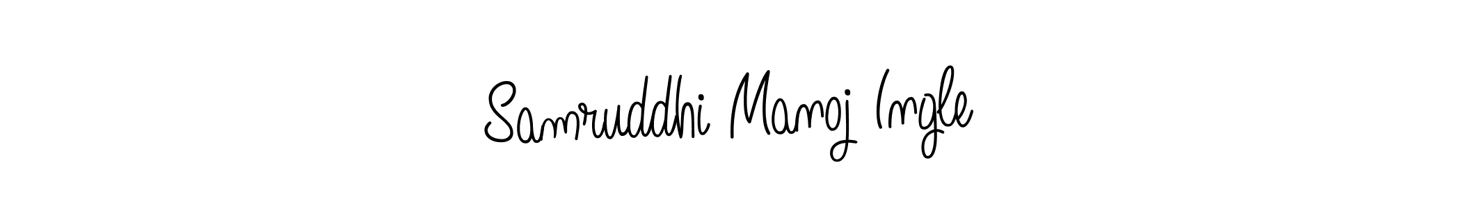Similarly Angelique-Rose-font-FFP is the best handwritten signature design. Signature creator online .You can use it as an online autograph creator for name Samruddhi Manoj Ingle. Samruddhi Manoj Ingle signature style 5 images and pictures png