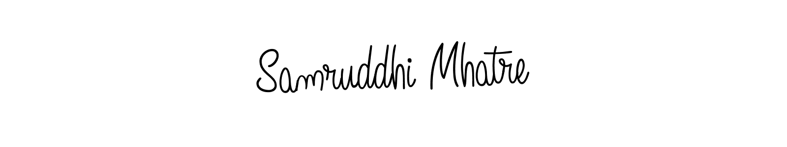 Make a beautiful signature design for name Samruddhi Mhatre. Use this online signature maker to create a handwritten signature for free. Samruddhi Mhatre signature style 5 images and pictures png