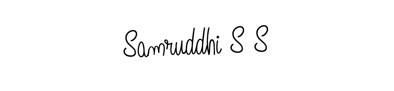 Also we have Samruddhi S S name is the best signature style. Create professional handwritten signature collection using Angelique-Rose-font-FFP autograph style. Samruddhi S S signature style 5 images and pictures png