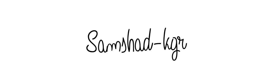 Best and Professional Signature Style for Samshad-kgr. Angelique-Rose-font-FFP Best Signature Style Collection. Samshad-kgr signature style 5 images and pictures png