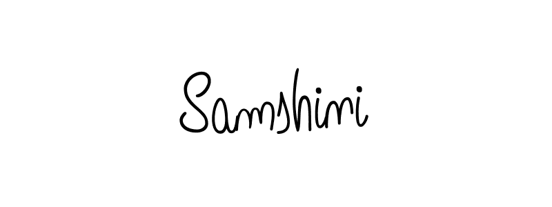 How to Draw Samshini signature style? Angelique-Rose-font-FFP is a latest design signature styles for name Samshini. Samshini signature style 5 images and pictures png