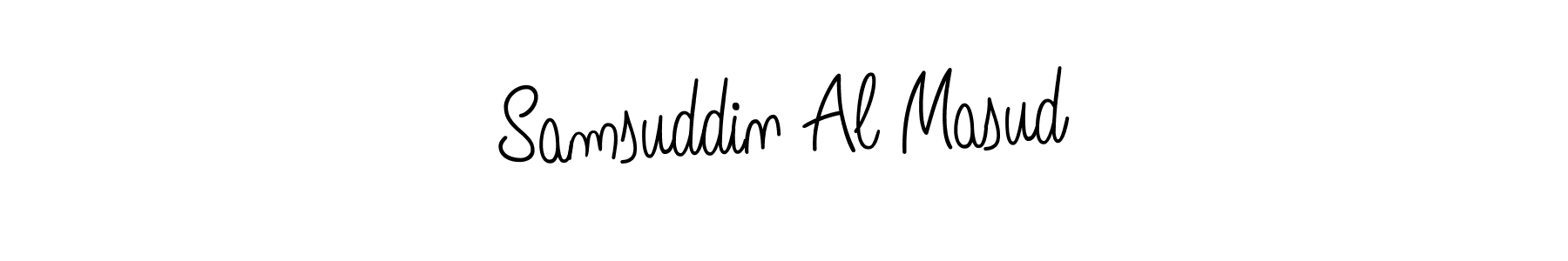 It looks lik you need a new signature style for name Samsuddin Al Masud. Design unique handwritten (Angelique-Rose-font-FFP) signature with our free signature maker in just a few clicks. Samsuddin Al Masud signature style 5 images and pictures png