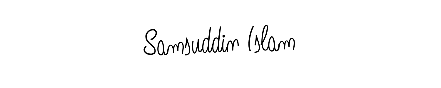 How to Draw Samsuddin Islam signature style? Angelique-Rose-font-FFP is a latest design signature styles for name Samsuddin Islam. Samsuddin Islam signature style 5 images and pictures png