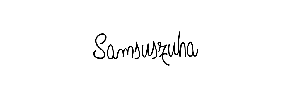 Make a beautiful signature design for name Samsuszuha. Use this online signature maker to create a handwritten signature for free. Samsuszuha signature style 5 images and pictures png