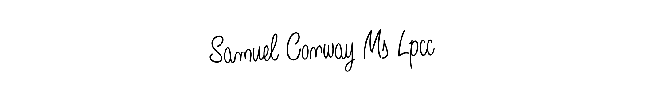How to make Samuel Conway Ms Lpcc signature? Angelique-Rose-font-FFP is a professional autograph style. Create handwritten signature for Samuel Conway Ms Lpcc name. Samuel Conway Ms Lpcc signature style 5 images and pictures png