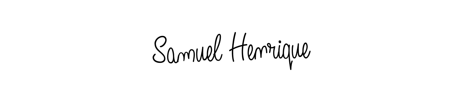 if you are searching for the best signature style for your name Samuel Henrique. so please give up your signature search. here we have designed multiple signature styles  using Angelique-Rose-font-FFP. Samuel Henrique signature style 5 images and pictures png