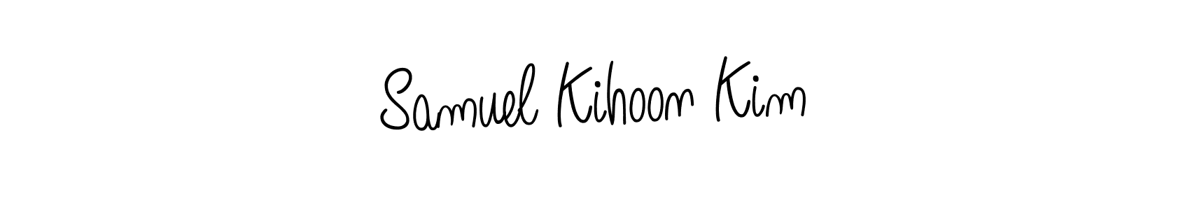 This is the best signature style for the Samuel Kihoon Kim name. Also you like these signature font (Angelique-Rose-font-FFP). Mix name signature. Samuel Kihoon Kim signature style 5 images and pictures png