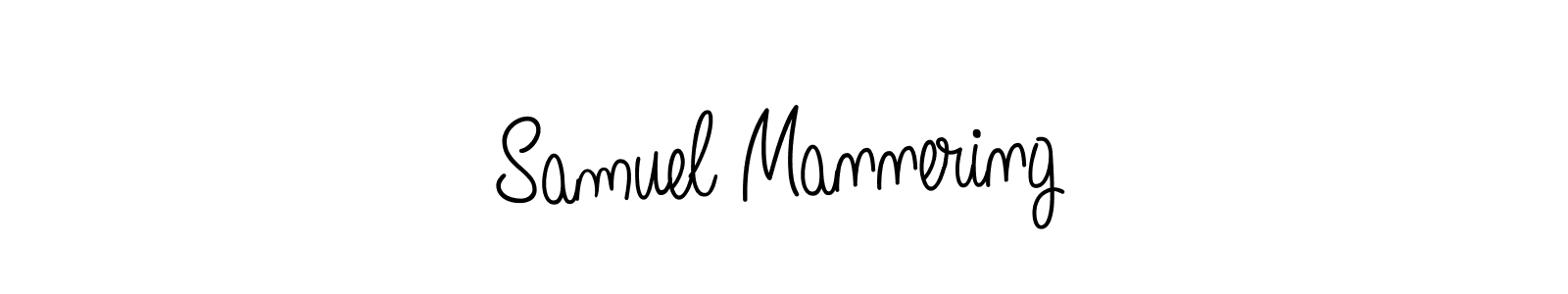 Samuel Mannering stylish signature style. Best Handwritten Sign (Angelique-Rose-font-FFP) for my name. Handwritten Signature Collection Ideas for my name Samuel Mannering. Samuel Mannering signature style 5 images and pictures png