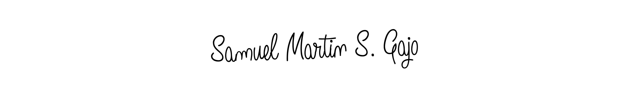 Make a short Samuel Martin S. Gajo signature style. Manage your documents anywhere anytime using Angelique-Rose-font-FFP. Create and add eSignatures, submit forms, share and send files easily. Samuel Martin S. Gajo signature style 5 images and pictures png