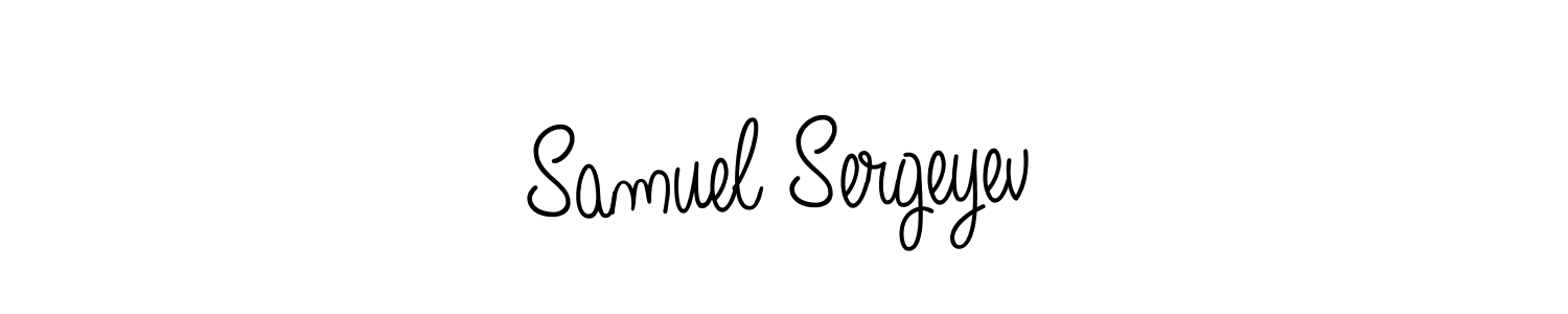 How to make Samuel Sergeyev name signature. Use Angelique-Rose-font-FFP style for creating short signs online. This is the latest handwritten sign. Samuel Sergeyev signature style 5 images and pictures png