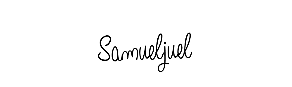 Once you've used our free online signature maker to create your best signature Angelique-Rose-font-FFP style, it's time to enjoy all of the benefits that Samueljuel name signing documents. Samueljuel signature style 5 images and pictures png