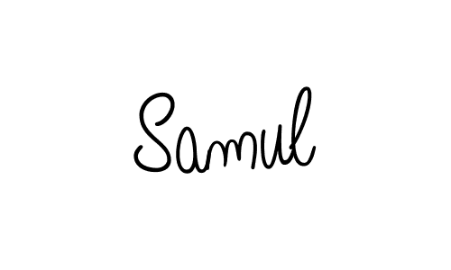 Also You can easily find your signature by using the search form. We will create Samul name handwritten signature images for you free of cost using Angelique-Rose-font-FFP sign style. Samul signature style 5 images and pictures png