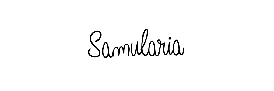 if you are searching for the best signature style for your name Samularia. so please give up your signature search. here we have designed multiple signature styles  using Angelique-Rose-font-FFP. Samularia signature style 5 images and pictures png