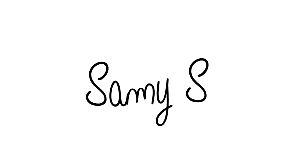 It looks lik you need a new signature style for name Samy S. Design unique handwritten (Angelique-Rose-font-FFP) signature with our free signature maker in just a few clicks. Samy S signature style 5 images and pictures png
