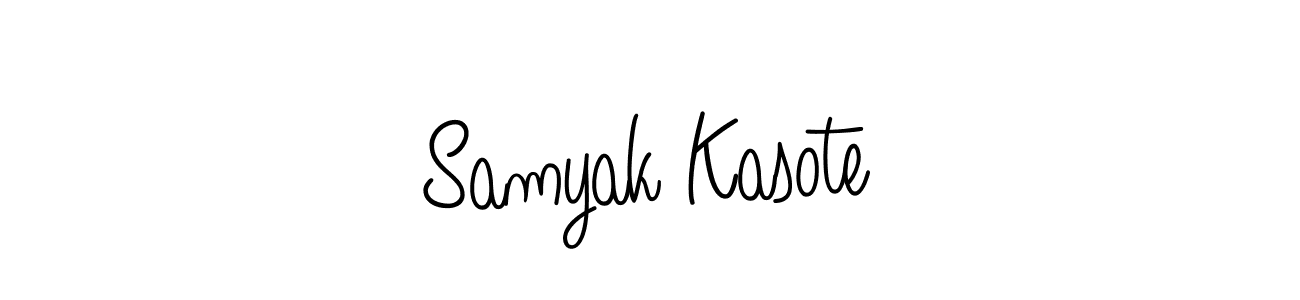 How to Draw Samyak Kasote signature style? Angelique-Rose-font-FFP is a latest design signature styles for name Samyak Kasote. Samyak Kasote signature style 5 images and pictures png