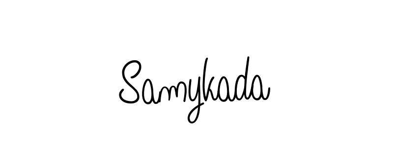 Similarly Angelique-Rose-font-FFP is the best handwritten signature design. Signature creator online .You can use it as an online autograph creator for name Samykada. Samykada signature style 5 images and pictures png