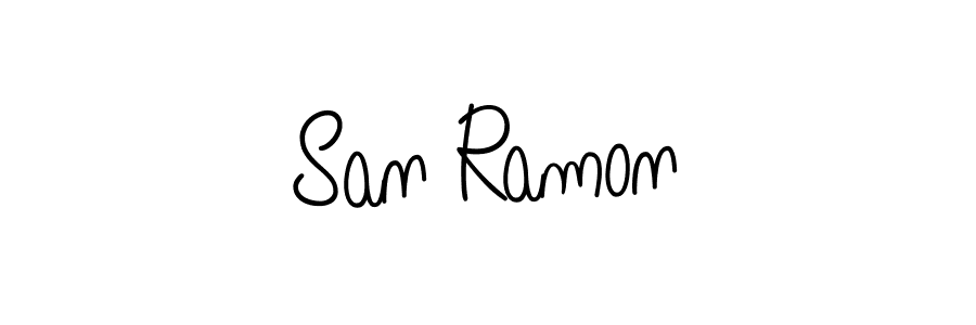 if you are searching for the best signature style for your name San Ramon. so please give up your signature search. here we have designed multiple signature styles  using Angelique-Rose-font-FFP. San Ramon signature style 5 images and pictures png