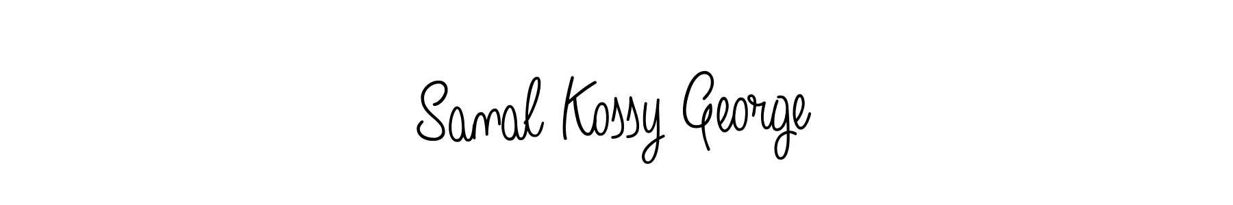 Also we have Sanal Kossy George name is the best signature style. Create professional handwritten signature collection using Angelique-Rose-font-FFP autograph style. Sanal Kossy George signature style 5 images and pictures png