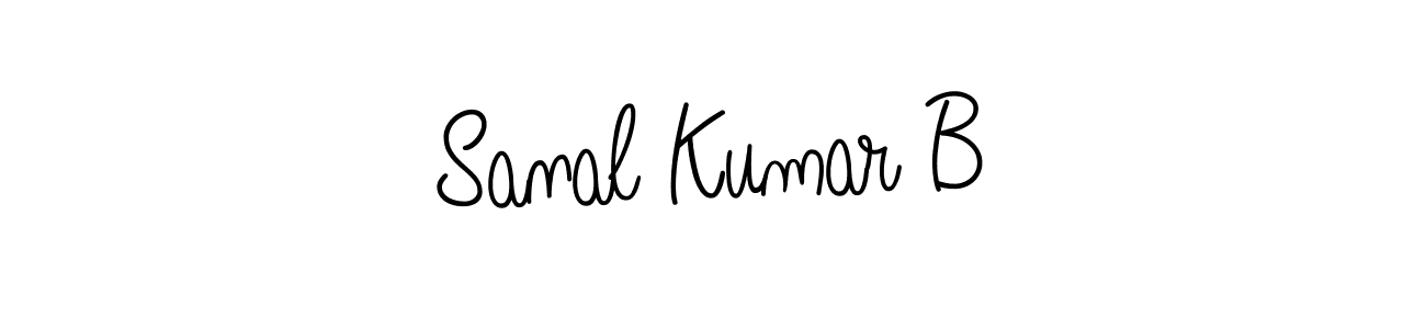 Best and Professional Signature Style for Sanal Kumar B. Angelique-Rose-font-FFP Best Signature Style Collection. Sanal Kumar B signature style 5 images and pictures png