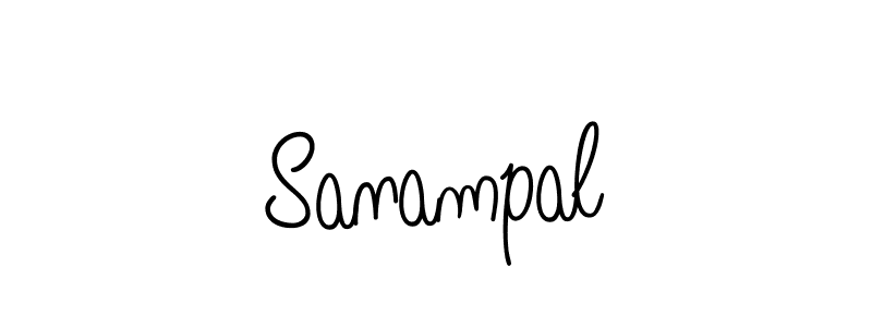 Design your own signature with our free online signature maker. With this signature software, you can create a handwritten (Angelique-Rose-font-FFP) signature for name Sanampal. Sanampal signature style 5 images and pictures png