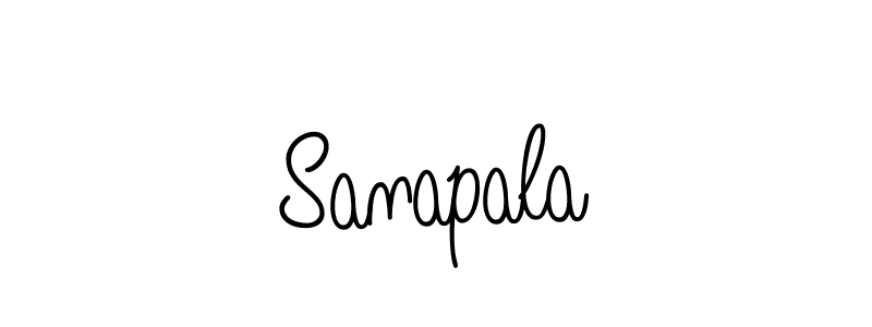 Best and Professional Signature Style for Sanapala. Angelique-Rose-font-FFP Best Signature Style Collection. Sanapala signature style 5 images and pictures png