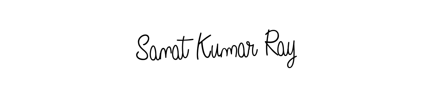 The best way (Angelique-Rose-font-FFP) to make a short signature is to pick only two or three words in your name. The name Sanat Kumar Ray include a total of six letters. For converting this name. Sanat Kumar Ray signature style 5 images and pictures png