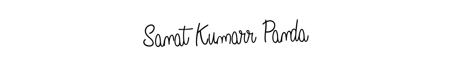 Sanat Kumarr Panda stylish signature style. Best Handwritten Sign (Angelique-Rose-font-FFP) for my name. Handwritten Signature Collection Ideas for my name Sanat Kumarr Panda. Sanat Kumarr Panda signature style 5 images and pictures png