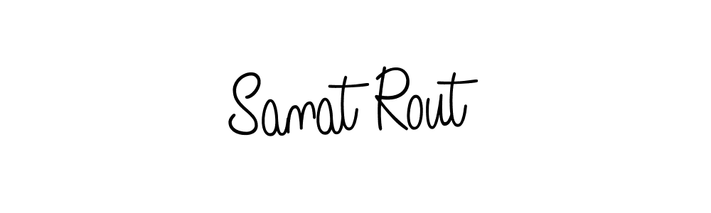 How to Draw Sanat Rout signature style? Angelique-Rose-font-FFP is a latest design signature styles for name Sanat Rout. Sanat Rout signature style 5 images and pictures png
