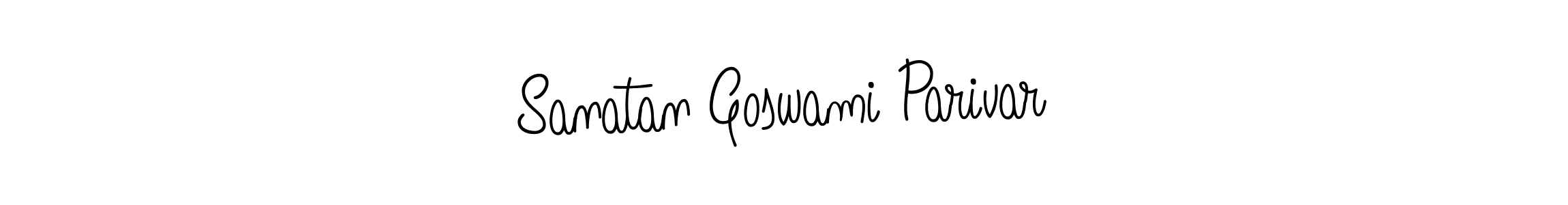 Check out images of Autograph of Sanatan Goswami Parivar name. Actor Sanatan Goswami Parivar Signature Style. Angelique-Rose-font-FFP is a professional sign style online. Sanatan Goswami Parivar signature style 5 images and pictures png