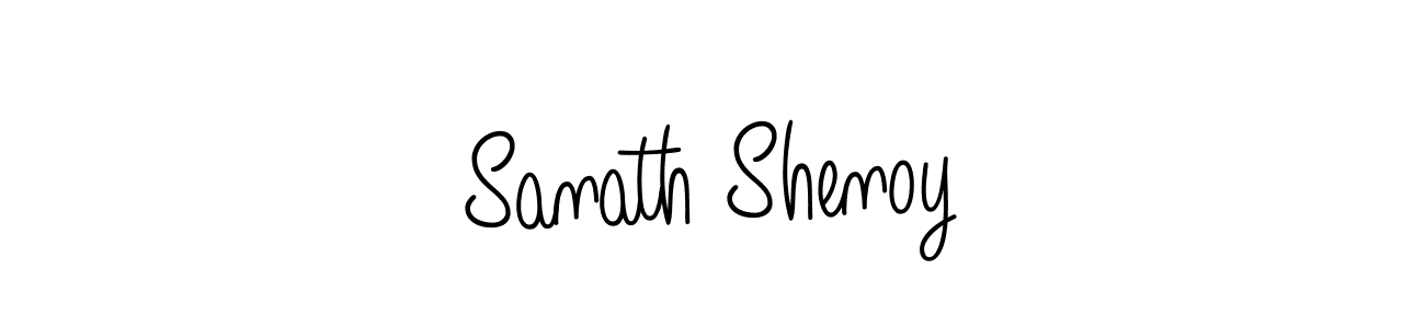 How to Draw Sanath Shenoy signature style? Angelique-Rose-font-FFP is a latest design signature styles for name Sanath Shenoy. Sanath Shenoy signature style 5 images and pictures png