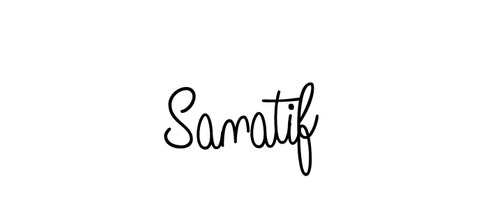 How to Draw Sanatif signature style? Angelique-Rose-font-FFP is a latest design signature styles for name Sanatif. Sanatif signature style 5 images and pictures png