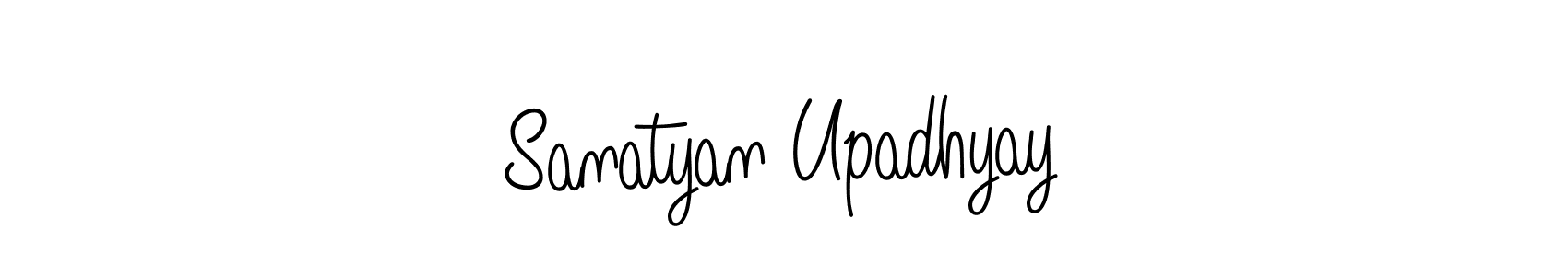 This is the best signature style for the Sanatyan Upadhyay name. Also you like these signature font (Angelique-Rose-font-FFP). Mix name signature. Sanatyan Upadhyay signature style 5 images and pictures png