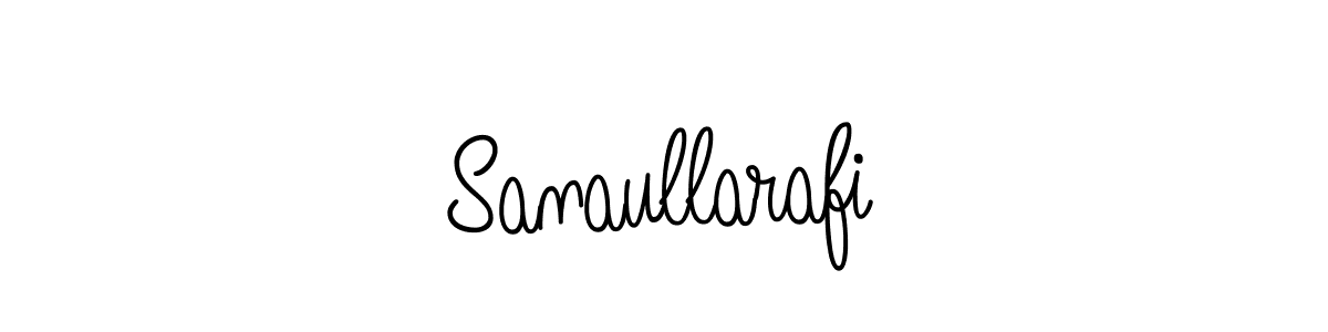 Make a beautiful signature design for name Sanaullarafi. Use this online signature maker to create a handwritten signature for free. Sanaullarafi signature style 5 images and pictures png