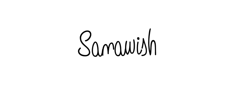 Sanawish stylish signature style. Best Handwritten Sign (Angelique-Rose-font-FFP) for my name. Handwritten Signature Collection Ideas for my name Sanawish. Sanawish signature style 5 images and pictures png