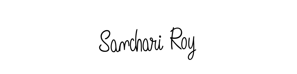 if you are searching for the best signature style for your name Sanchari Roy. so please give up your signature search. here we have designed multiple signature styles  using Angelique-Rose-font-FFP. Sanchari Roy signature style 5 images and pictures png